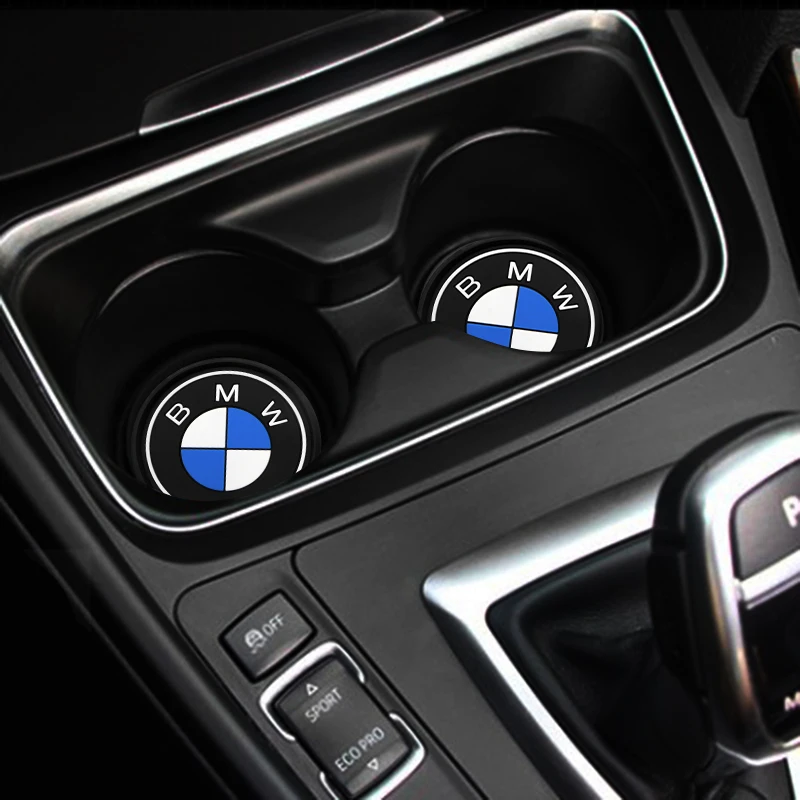 Soporte para botella de agua de coche, alfombrilla antideslizante para BMW E60, E70, E82, E88, E90, E92, F01, F10, F30, G01, G20, G21, G11, F15, X3, accesorios para coche