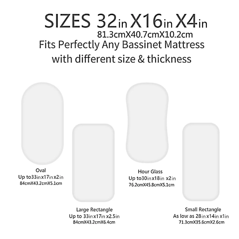 Sábana bajera ajustable para bebé recién nacido, funda protectora para cama de bebé, sábana ajustable para Moisés, funda protectora extraíble para colchón