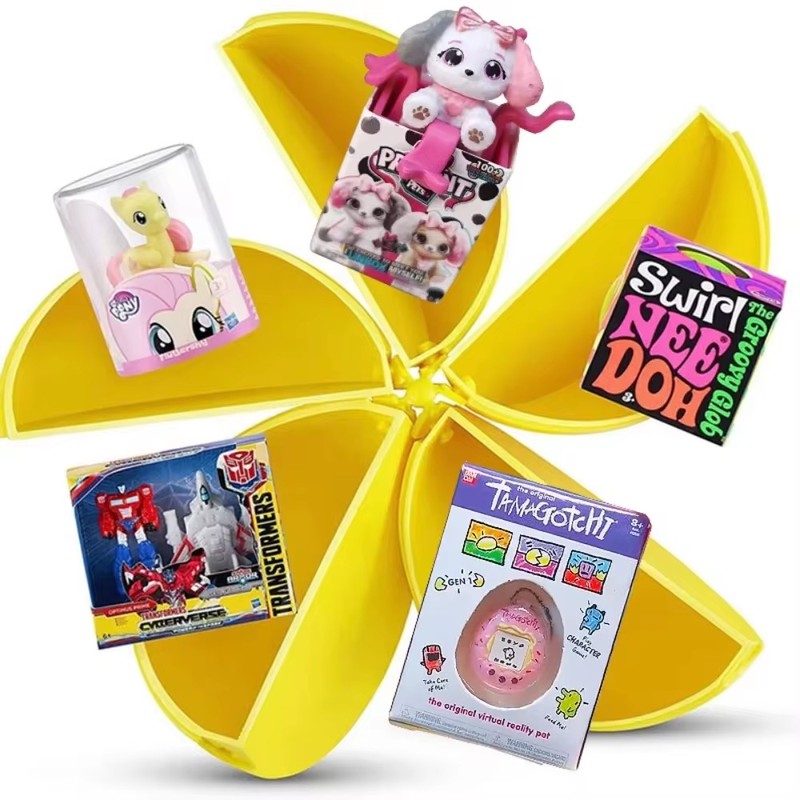 Nieuwe 5 Verrassing Mini Merken Zuru Mini Merken Speelgoed Speelgoed Miniatuur Speelgoed Mystery Blind Box Serie 3 Kittyball Origineel Miniatuur Speelgoed