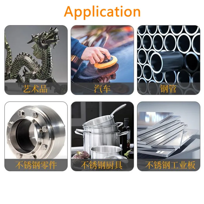 Metall polier masse Kit Aluminium oxid Schleif polier paste Polier masse Metall messer Schleif paste