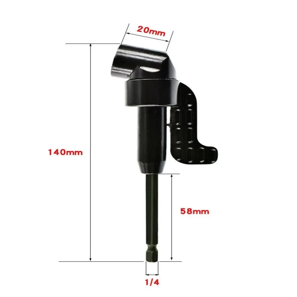 105 Degree 1 4 Hex Shank Magnetic Drill Bit Angle Extension Screwdriver Angle Screwdriver Electric Tool Accessories