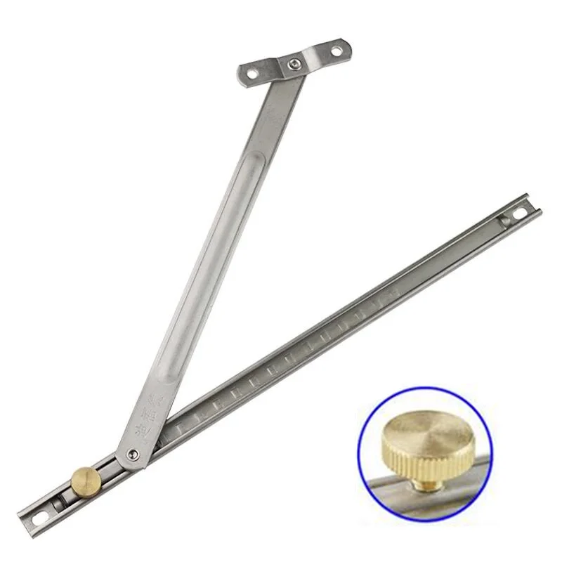 Durable Sliding Windows Restrictor Windproof Brace Stopper Children Safety Locks Window Support Opener Fixed Angle Controller