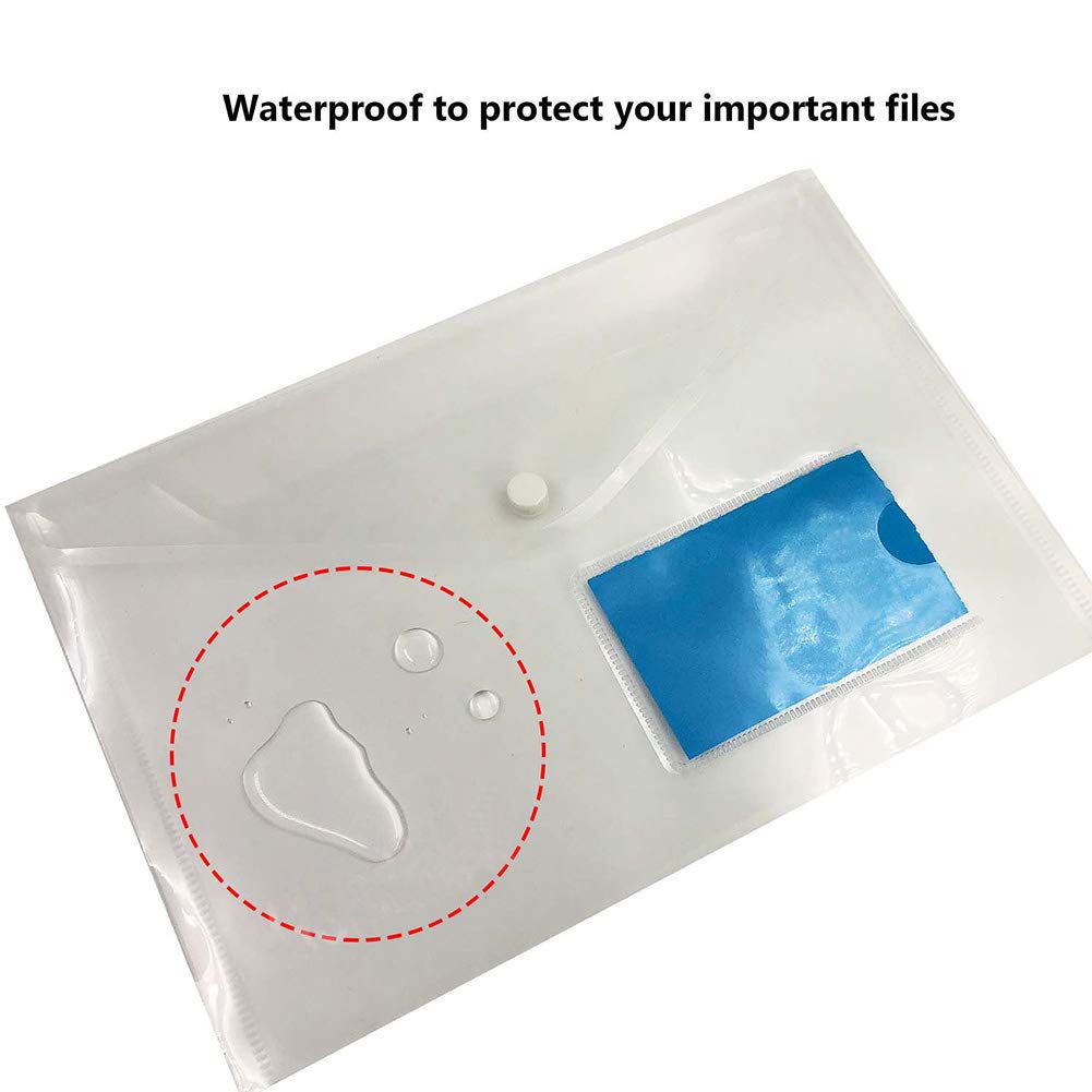 15 шт./набор, прозрачные пластиковые папки A5/A4