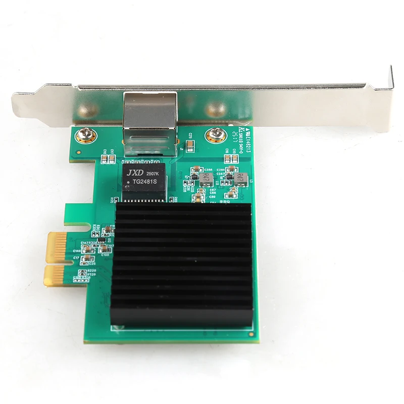 Placa de rede ethernet pcie 10g de 1 porta PCIe4.0-1X 10g rj45 placa lan para realtek8127 (pxe) velocidades de rede multi-gigabit