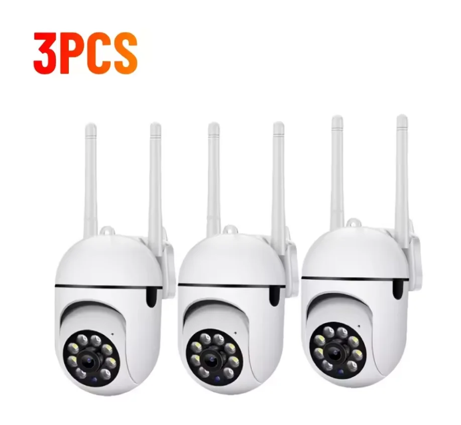 2.4G 8MP カメラ Wifi ビデオ監視 IP 屋外セキュリティ保護モニター 4.0X ズーム ホームワイヤレストラックアラーム 防水