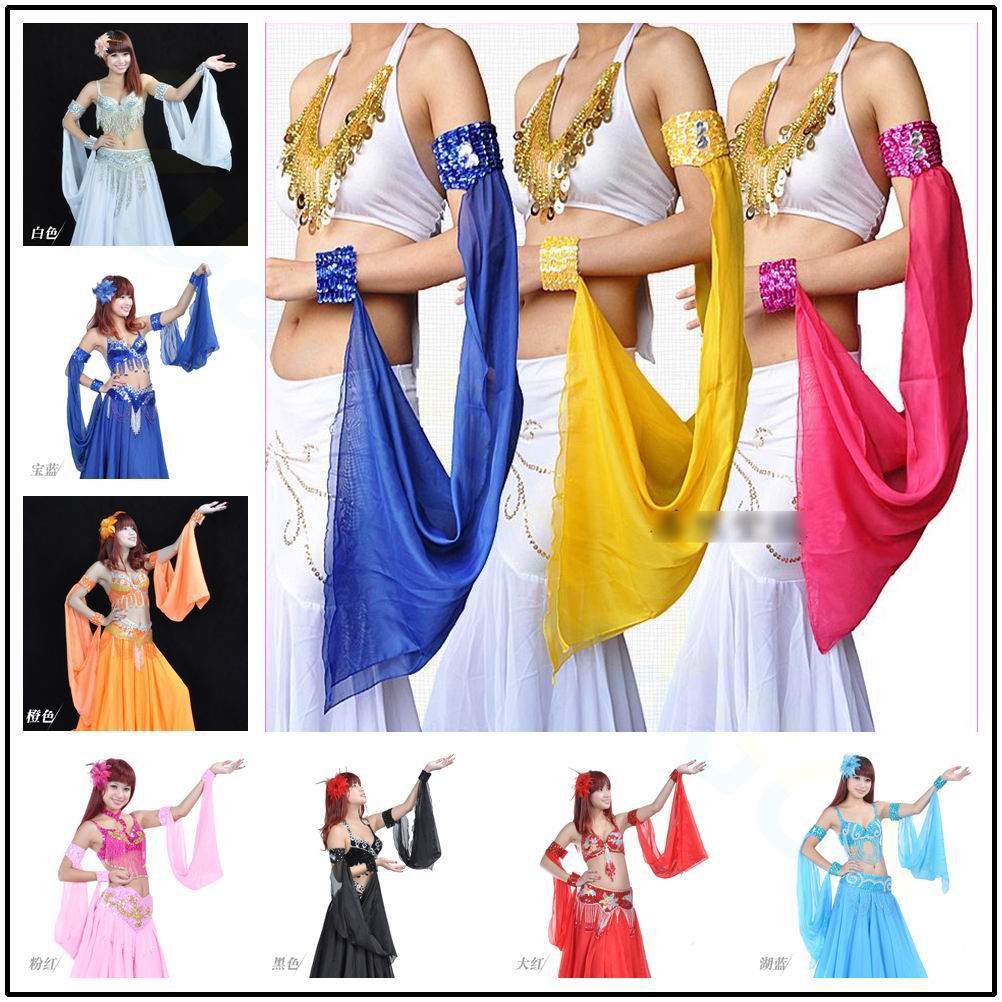 1 stücke Indischen tanz Latin dance bauchtanz arm hülse armband arm kette tanz ausrüstung manschette zubehör