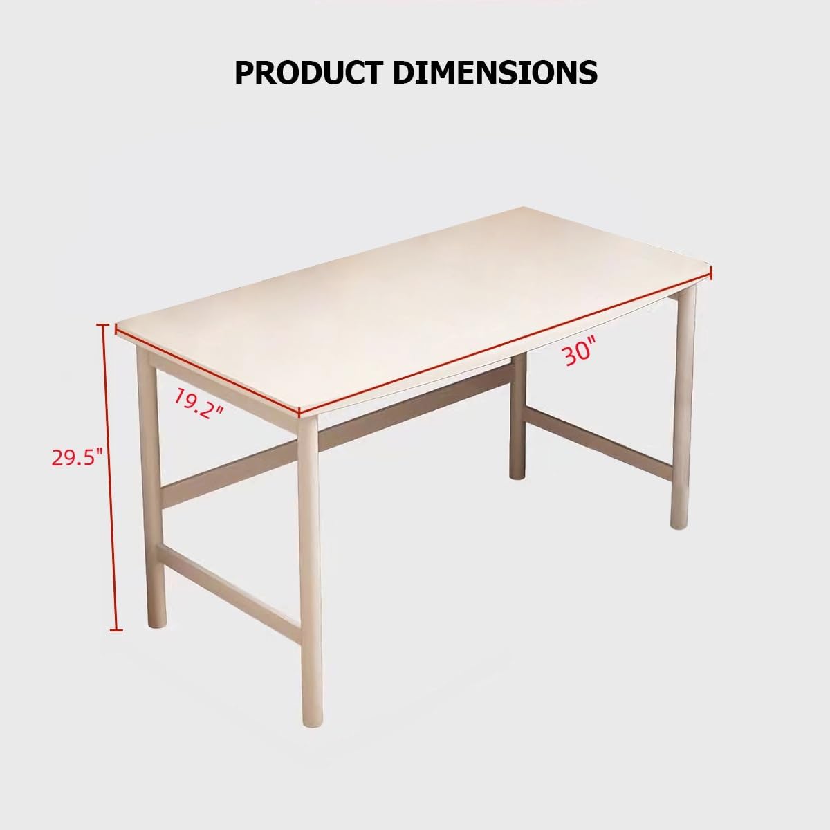 Small Computer Desk Simple Style Office Desk Study Work Table for Home Bedroom Writing Desk
