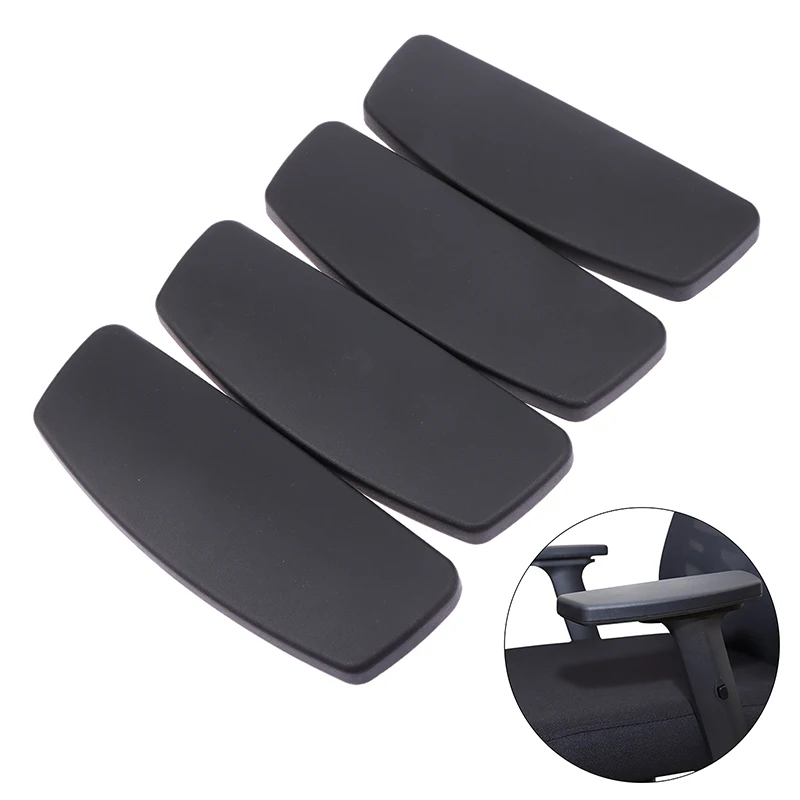 O braço da substituição para a cadeira do escritório, braço pads com furo de montagem, a instalação fácil, cadeira do jogo parte, 1pair