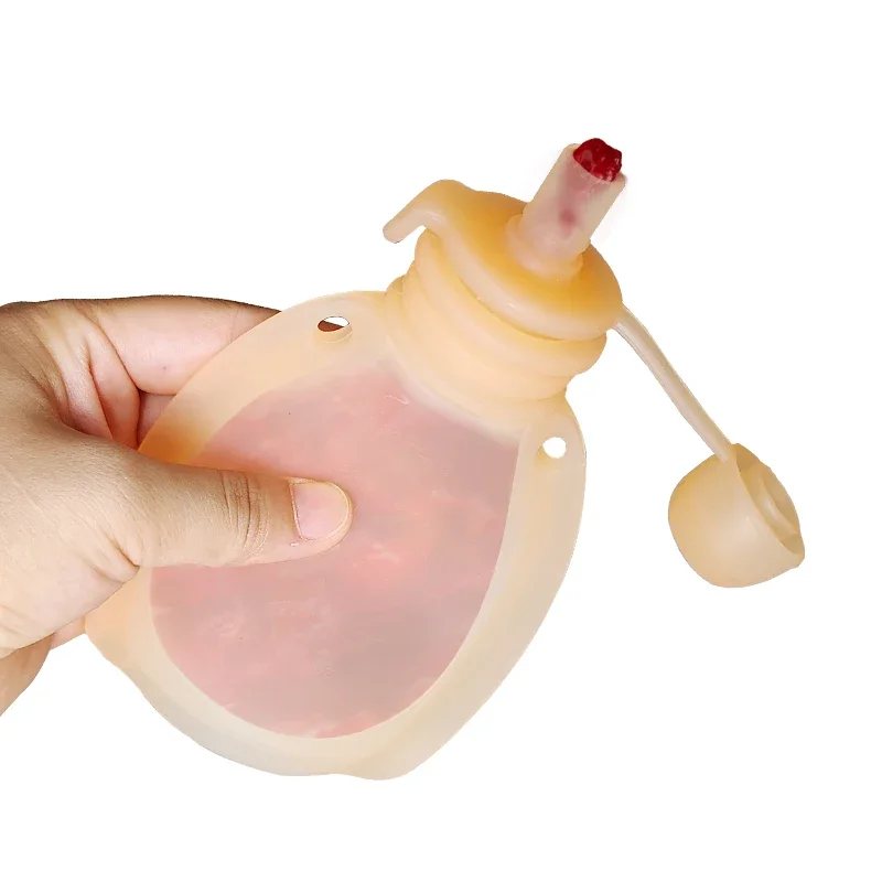 Bolsas de silicona recargables para comida de bebé, sin Bpa, 120ML, contenedores de almacenamiento reutilizables para apretar para niños pequeños, sin Bpa