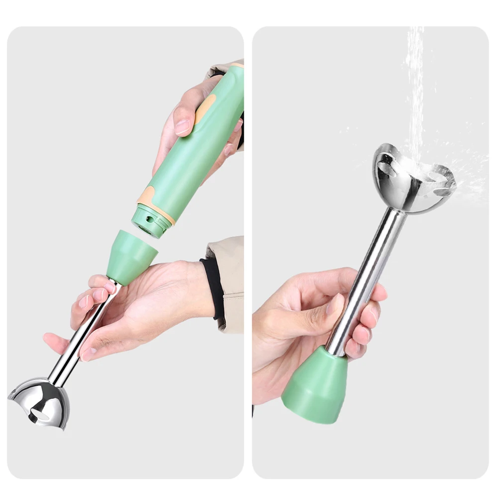 Immersion Hand Stick Blender อาหารไฟฟ้าเครื่องบดผักมือถือ Stick Mixer สําหรับสมูทตี้ซอสซุปอาหารเด็ก