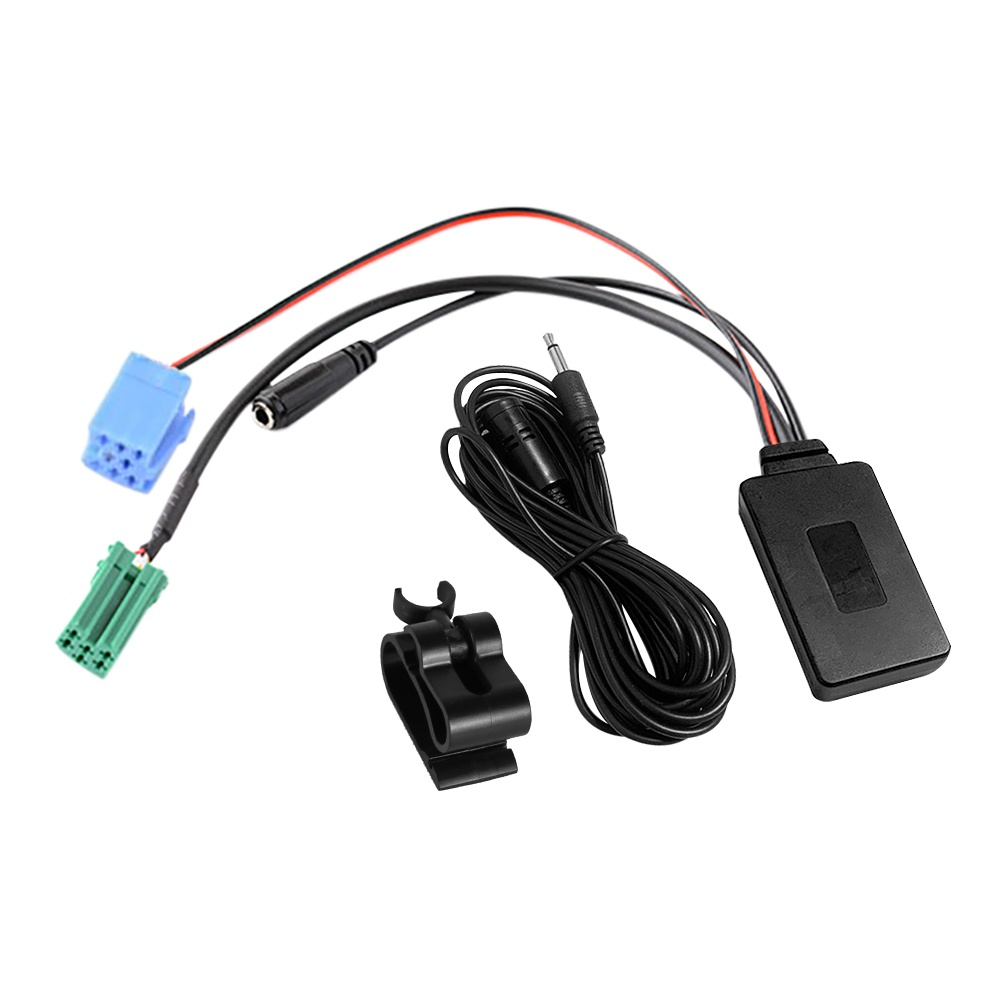 Xe Mới Bluetooth-Tương Thích 5.0 Aux Mic Cầm Tay Di Động Điện Thoại Miễn Phí Gọi Adapter Cho Renault Megane 2 UpdateList đài Phát Thanh