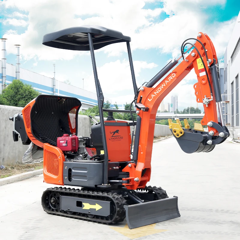 Fast Delivery XT12 PRO Mini Excavator 1.2Ton Customized EPA EURO5 Orchard Micro Crawler Excavator High Quality 1Ton Small Digger