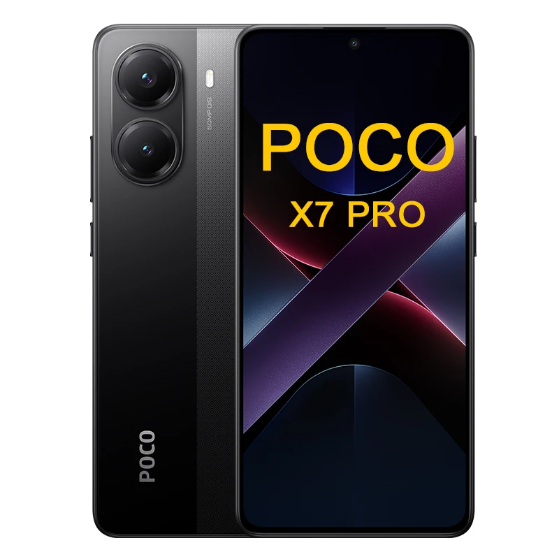 【Marchio+】POCO X7 Pro Smartphone Dimensity 8400-Ultra 6.67" 120Hz Display AMOLED 90W HyperCharge 6000mAh NFC Xiaomi HyperOS