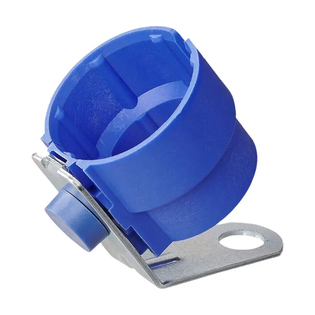 Soporte de enchufe de remolque de cubierta redonda, accesorio de ABS, soporte fijo, Conector de remolque para enchufes de remolque de 7 /13 pines