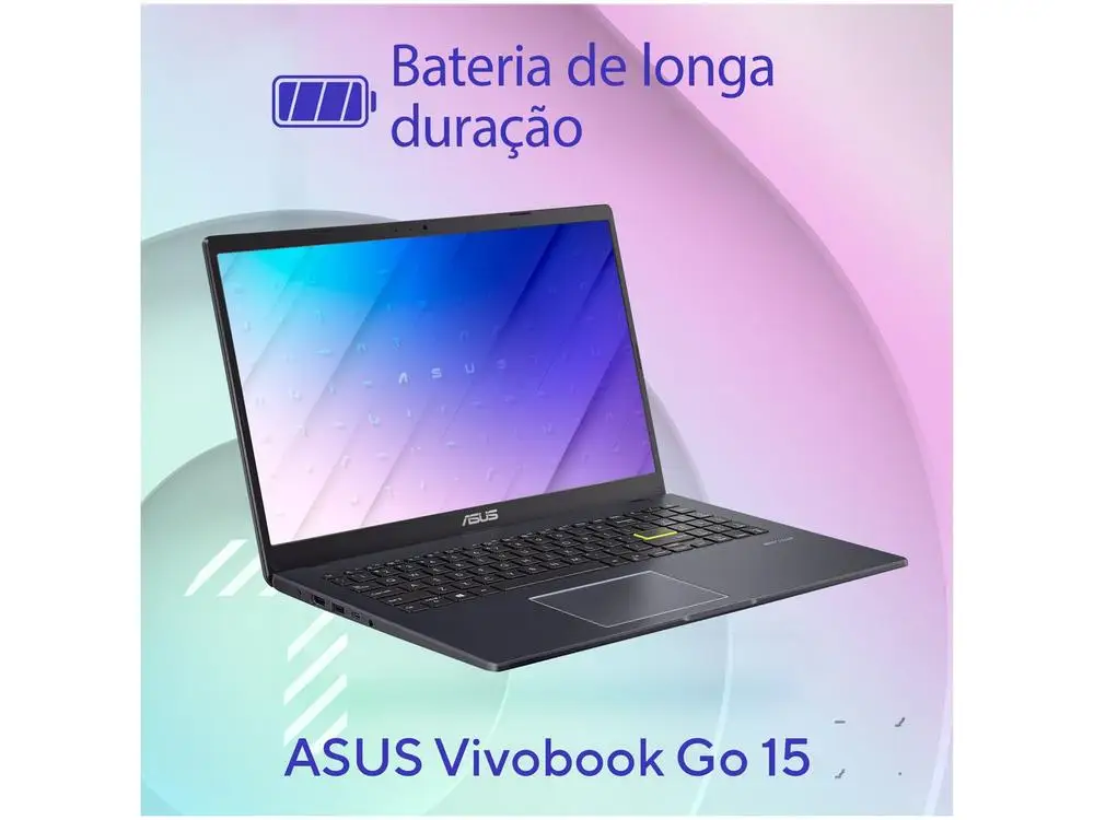 Notebook ASUS Vivobook Go 15 E510KA-BR808WS 4GB RAM 128GB eMMC 15,6" Windows 11 Intel UHD Graphics 90NB0UJ5-M017U0