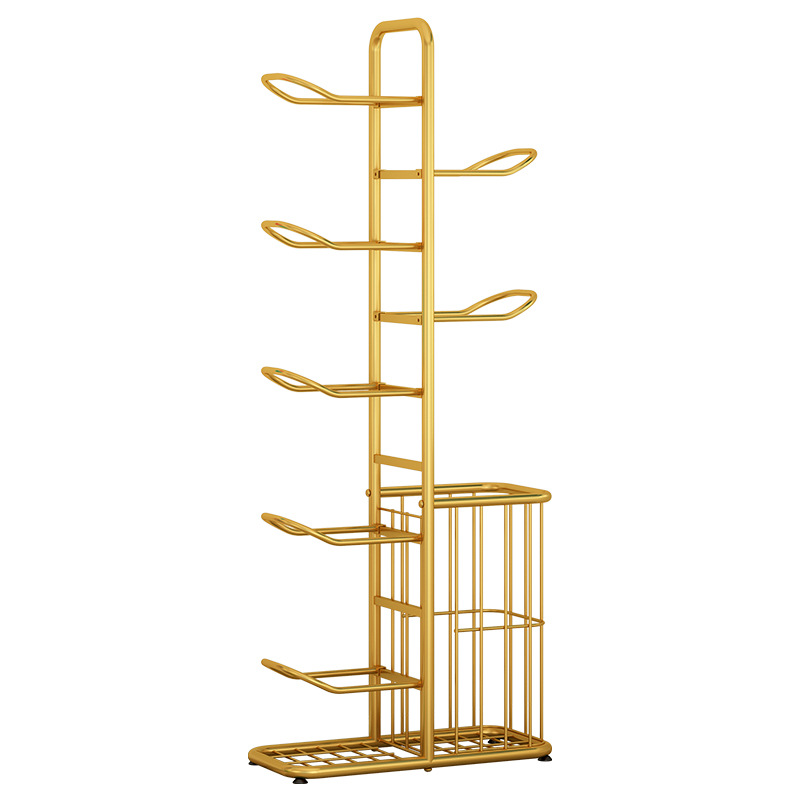 Rack de armazenamento simples para crianças, rack de bola para basquete, futebol, voleibol, badminton, casa interior