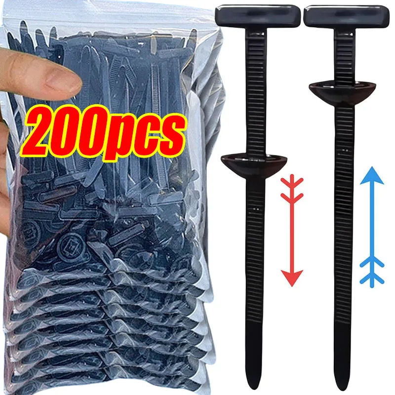 Hebilla de brida de Cable de nailon Universal, tornillo de sujeción automático, Clip de repuesto, guardabarros de coche, maletero, Panel protector de motor, gestión de cables segura
