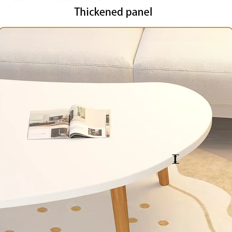 Nova mesa de centro sala estar quarto pequena mesa nordic sala estar decoração casa adota moderno e minimalista creme estilo mesa computador