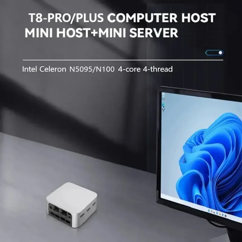 ¡Nuevo! FIREBAT T8 Pro Plus Mini PC Intel Celeron N5095 N100 ordenador de juegos de escritorio 8GB 16GB 256GB 512GB DDR4 DDR5 WIFI5 BT4.2