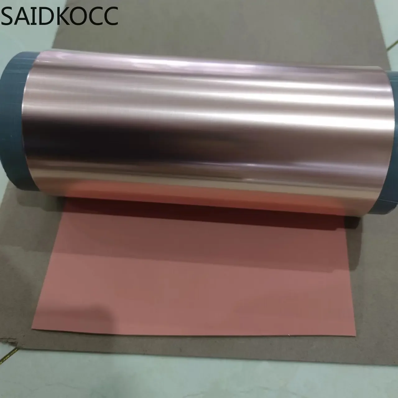 SAIDKOCC 5m 4.5um 6um 8 um Double Sided Smooth Surface Cu Copper Foil for Li-ion Battery Anode Substrate Material
