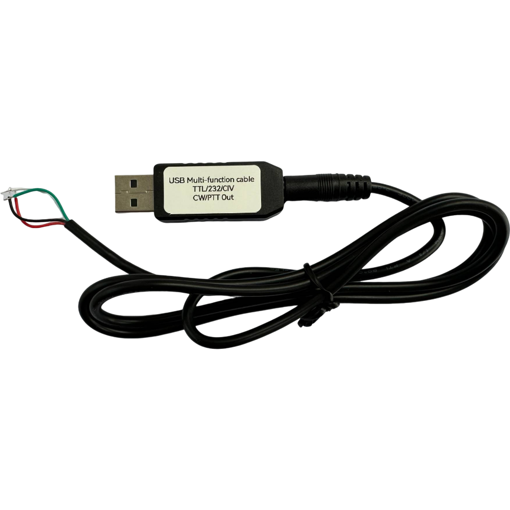 USB-Rig-Steuerung für ttl, rs232, CI-V/cat und eine ptt/cw-Steuerung ch340 für yaesu icom