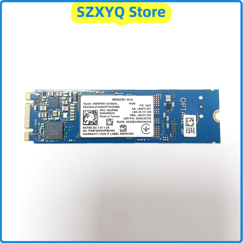 New&original M10 Internal solid state drive memory M10 M.2 2280 16GB SSD PCIE NVME 3.0X2 be used for Intel Optane Memory