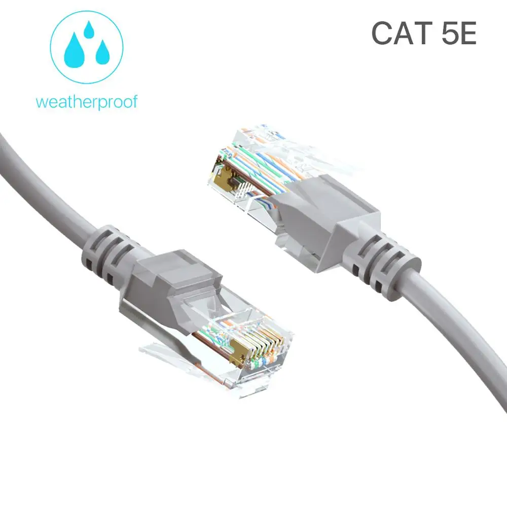 สาย POE RJ45 การเชื่อมต่อกล้อง IP กล้องวงจรปิด Cat5 เครือข่ายอีเธอร์เน็ตอินเทอร์เน็ตสาย LAN Extender ระบบกล้องรักษาความปลอดภัย