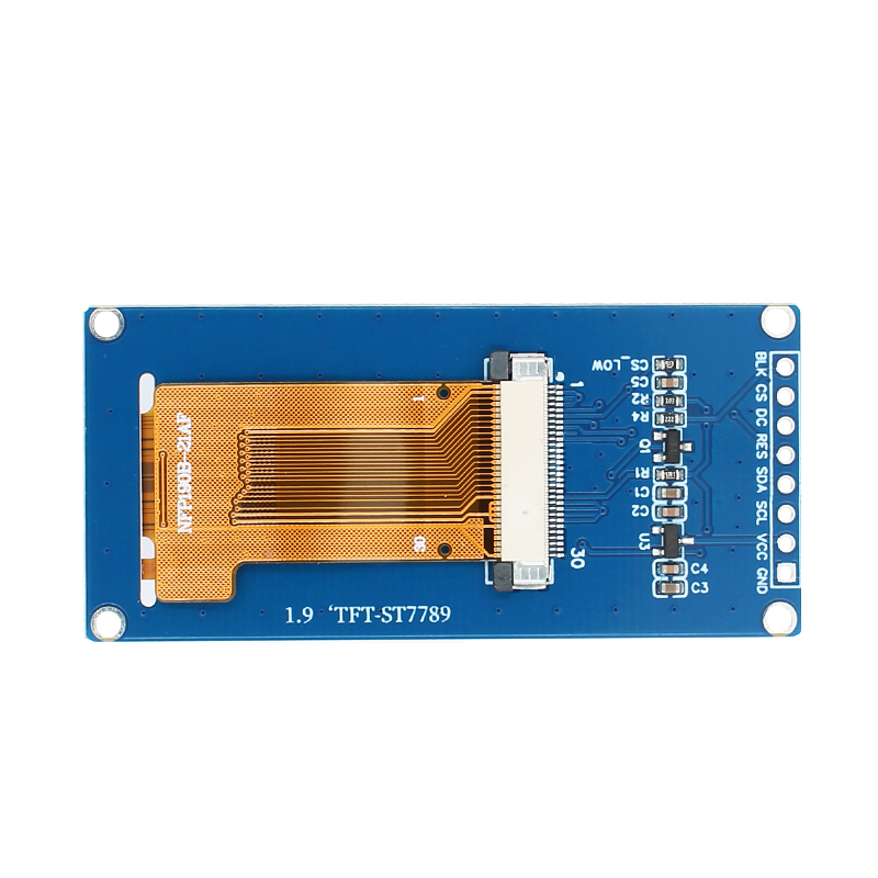 1.9 Inch IPS Full Angle TFT Display Screen LCD Screen Color Display Module SPI Serial Port High-definition 170x320 ST7789