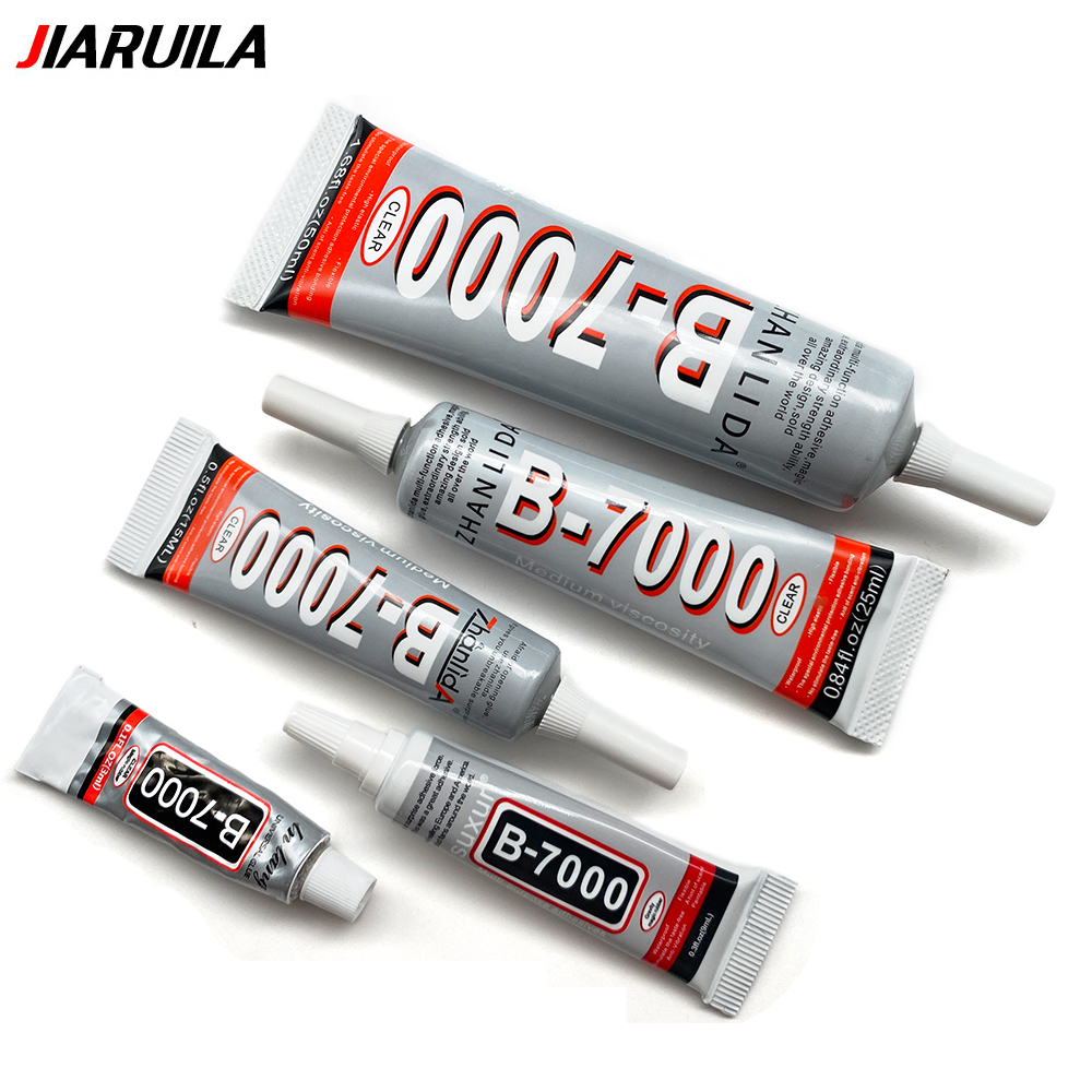 B7000 / T-7000 / E-7000 Contact Phone Repair Adhesive Universal Glass Plastic DIY Glue With Precision Applicator T- 8000 E- 8000