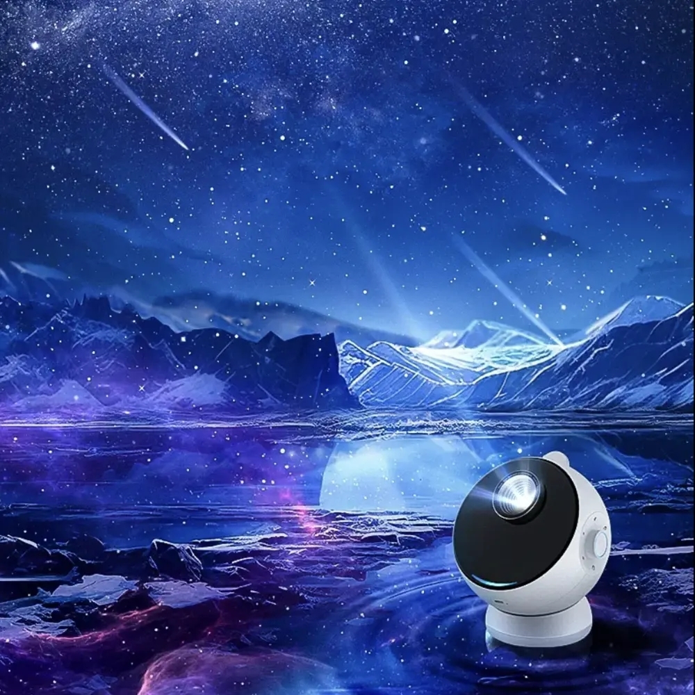 Upgrade Shooting Star 3D Visual Wireless Galaxy Star Projektor Ultra Clear Focus Sternenplanetariumsprojektor