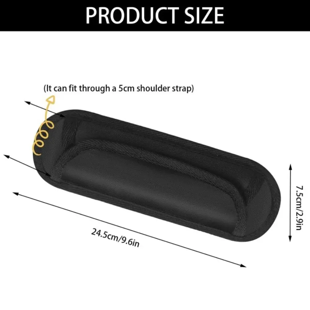 Durable Shoulder Strap Cushion Pad Breathable Nonslip Shoulder Relief Pad Travel Computer Bag Replacement