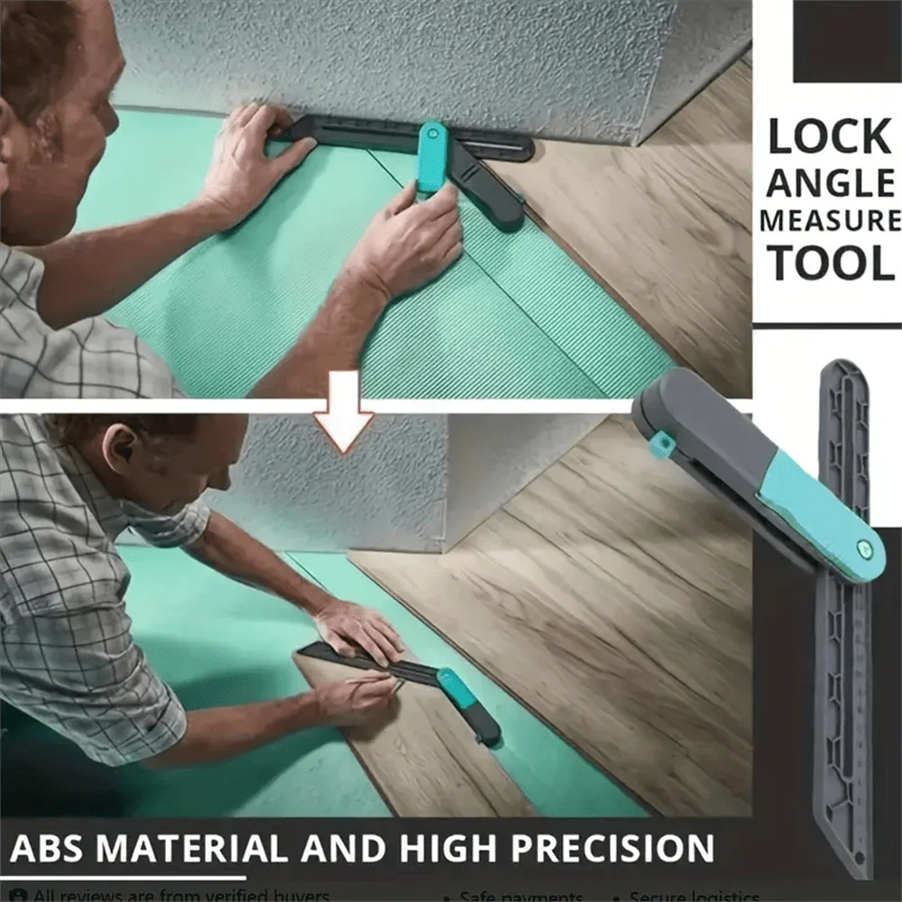 Angle Rulers Tri Square Irregular Sliding T-Bevel Gauge with Lock, Level Measuring Tool Carpentry Marking DIY Project Protractor