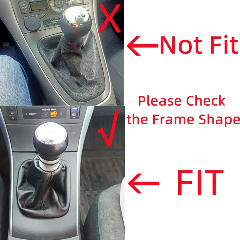 5/6 スピード車のギアシフトノブレバーシフタースティックハンドボールトヨタカローラ RAV4 アベンシスヤリスバーソオーリスアイゴアクセサリー