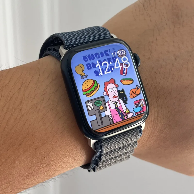 สายนาฬิกาอัลไพน์ลูปสำหรับ Apple Watch Band ultra 2 49 มม. Series 10 9 8 7 6 SE 5 4 46 มม. 42 มม. 40-44 มม. 45 มม. 41 มม. สายแบบ G-hook สำหรับเล่นกีฬา iwatch 10
