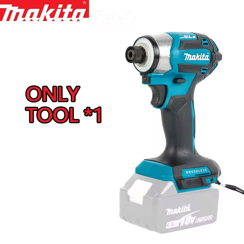 New Makita DTD173 Brushless Cordless 18V Lithium Battery Impact Screwdriver Speed 3600RPM Home Electric Drill Power Tools