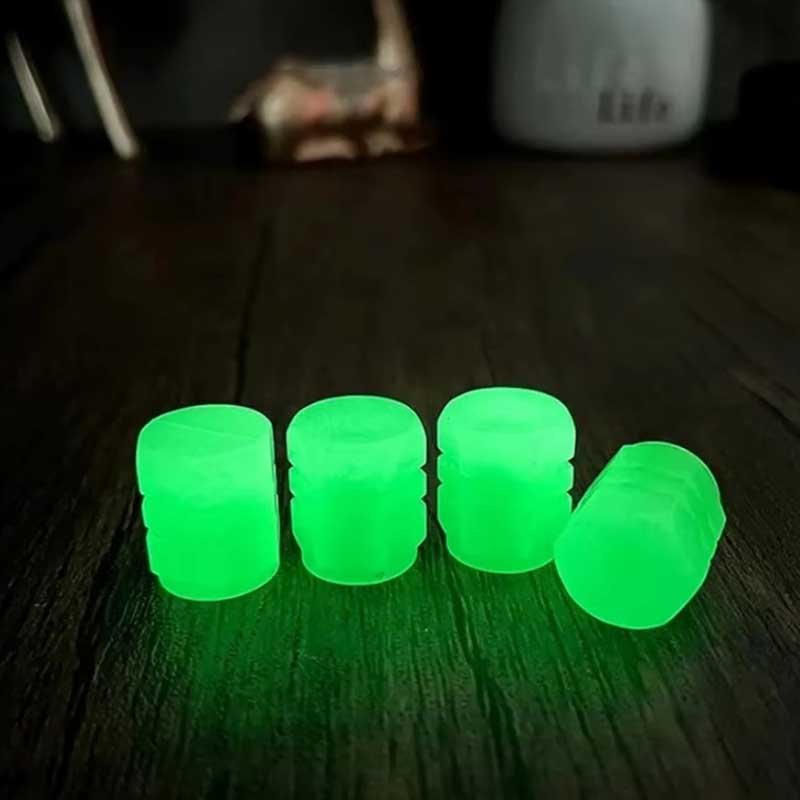 20 STKS Mini Lichtgevende Ventieldopjes Auto Motor Kleurrijke Gloeiende Kleppendeksel Band Wielnaaf Styling Decor Auto Accessoires