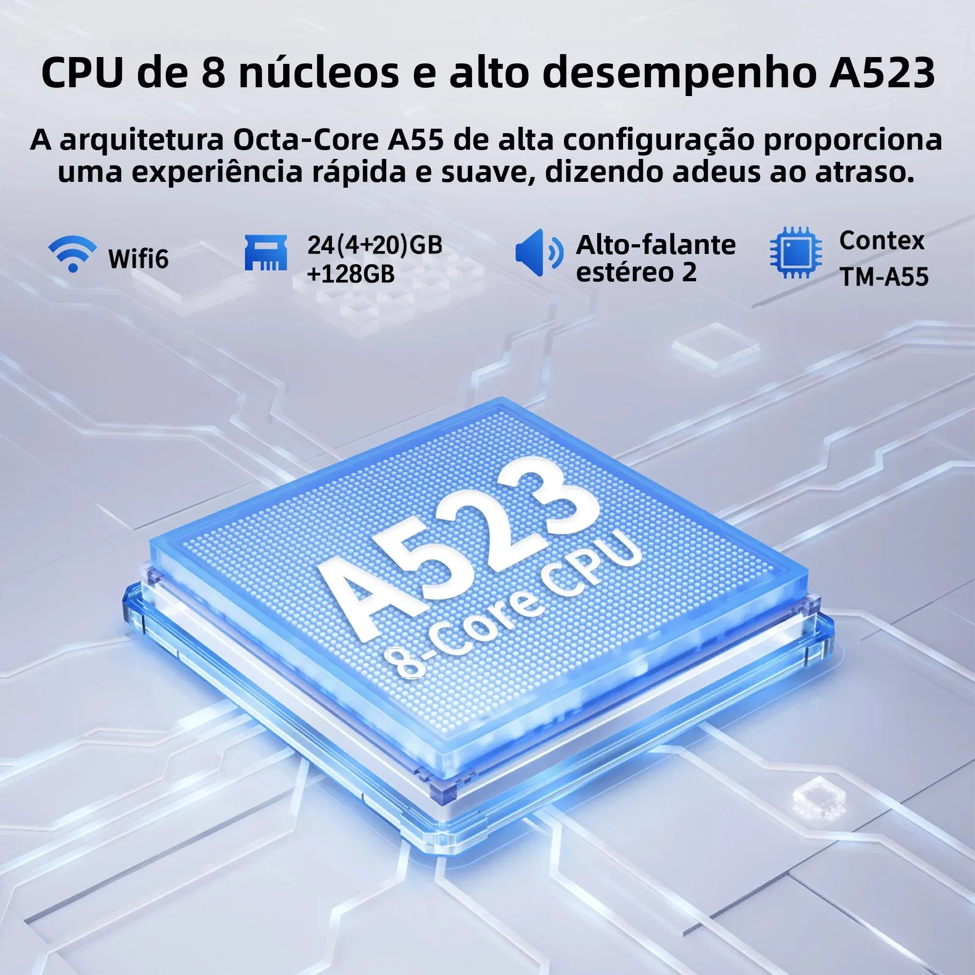 Uero c101l 10 Polegada android 15 tablet a523 octa núcleo comprimidos 24gb + 128gb 1 tb expansão wifi 6 5mp + 8mp câmera teclado mouse conjunto