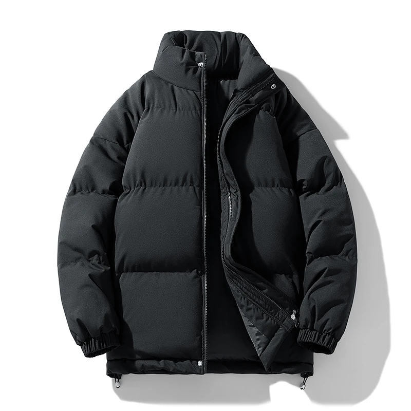 冬パーカー男性ブラウン厚く暖かいジャケットビッグサイズ 6xl 7xl 8xl オーバーサイズ綿パッド入りウインドブレーカー生き抜く防水ルーズコート