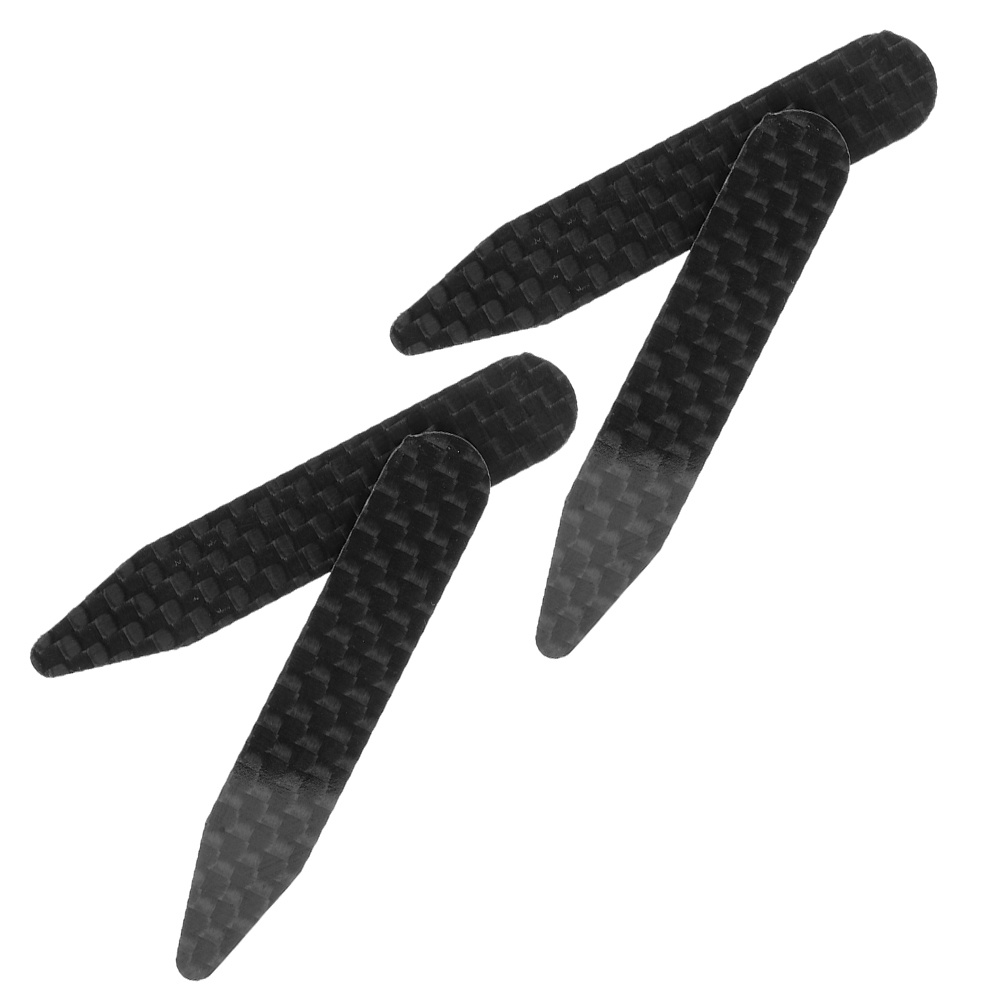 Koolstofvezel Kraag Blijft Voor Mannen Formele Slijtage Insert Versteviger Overhemd Accessoires Pak Kraag Houders