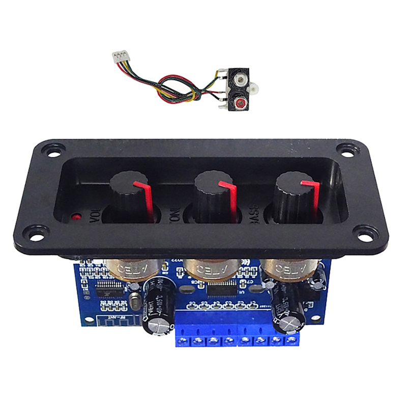 クラスDデジタルパワーアンプボード、2.1チャンネル、オーディオケーブル、2x25w、50w、bt5.0、サブウーファー、dc 12-20v