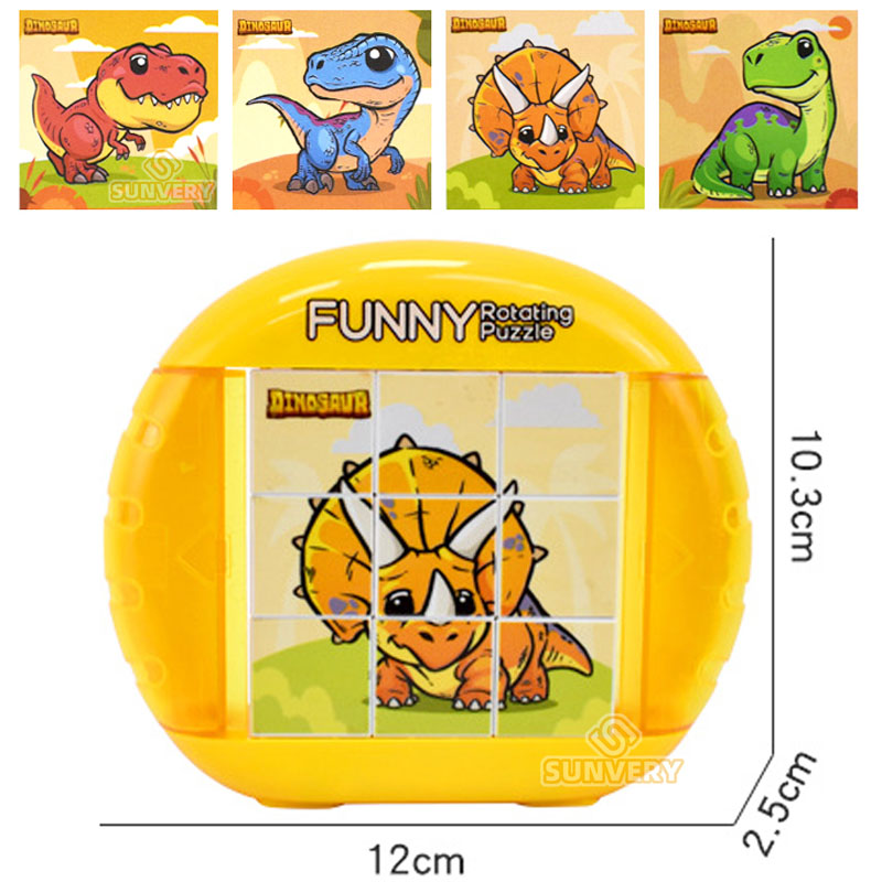 Puzzle rotatif 4 en 1 pour enfants, jouets Fidget 3 4 5 6 7 8 ans, 4 puzzles en 1, motricité fine, cadeau pour garçons et filles âgés de 3 ans et plus