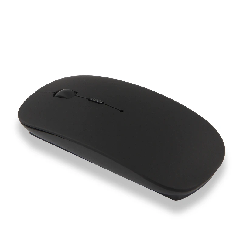 Ratón inalámbrico con Bluetooth, recargable, inalámbrico, silencioso, ergonómico, óptico, USB, para PC y portátil