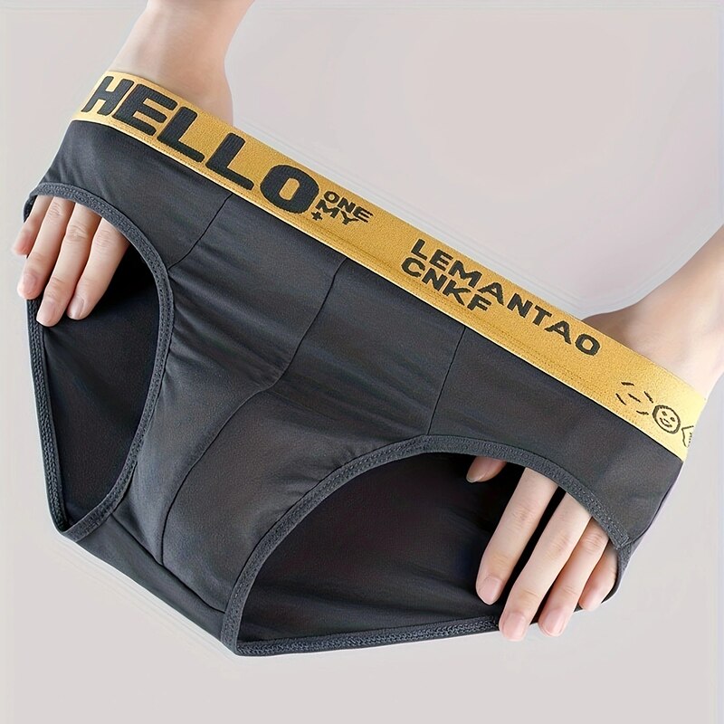 5Pcs männer Unterwäsche Sommer Männer Slips Männlich Große Größe XS-XL Junge Bequeme Feste Unterhose Pilz-Proofing männer Höschen