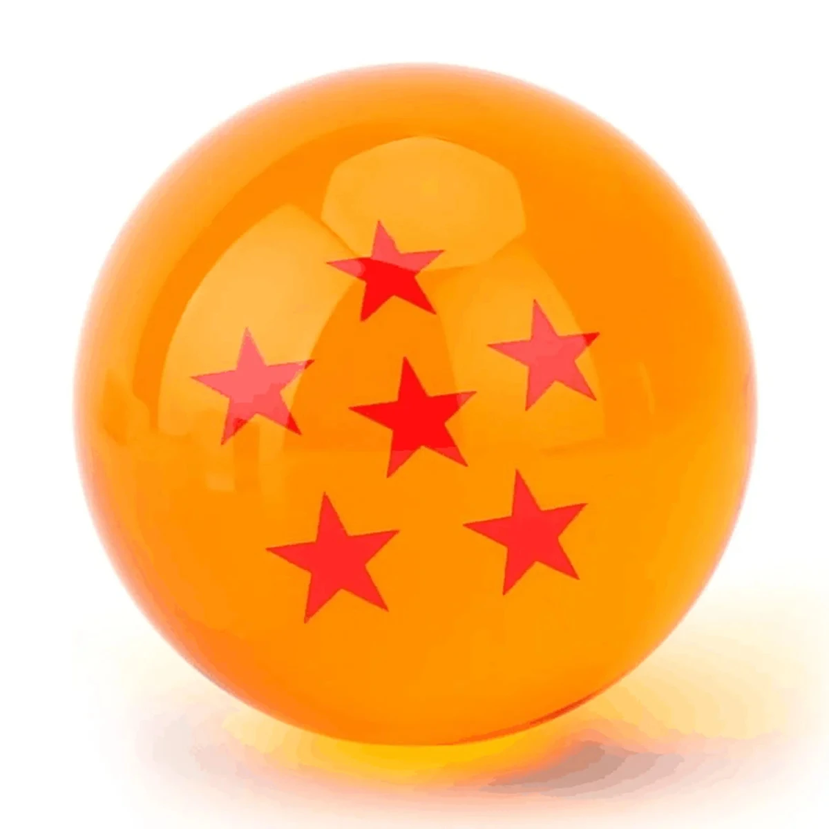 Dragon Ball Z 3,5 cm Estrelas Bola de Cristal Anime Laranja Cristal Enfeites de Mesa Coleção de Brinquedos para Crianças Presente