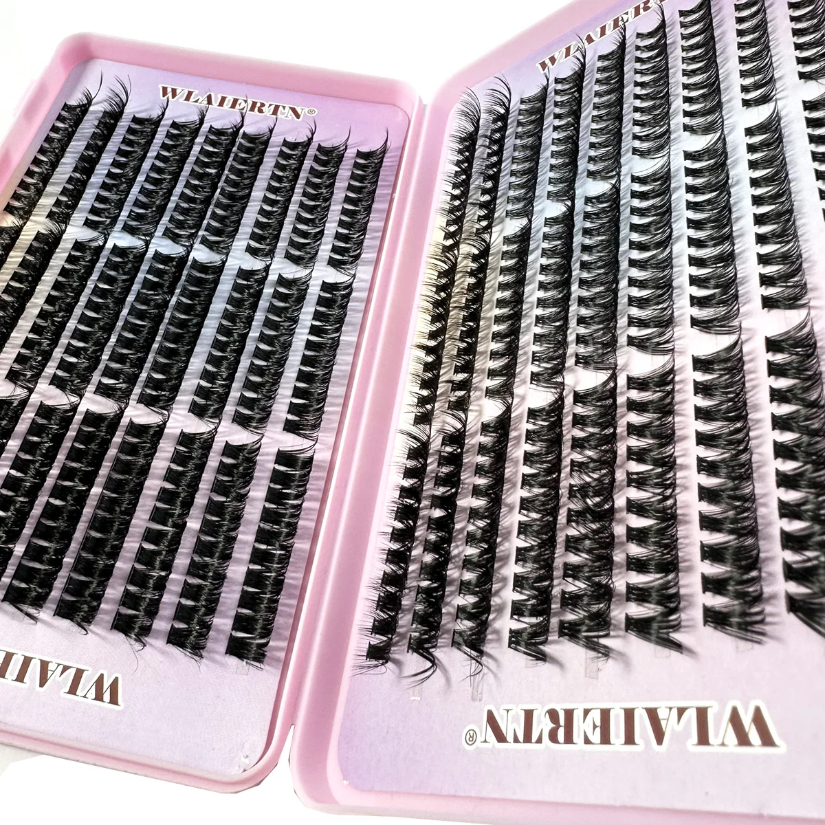 Faux Mink Eyelashes 540Cluster C ม้วน 9-16 มม.ธรรมชาติ Eyelash Extension 3D รัสเซีย Strip ส่วนบุคคลขนตาแต่งหน้าเครื่องมือ