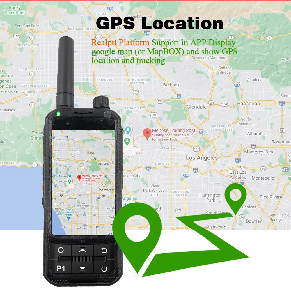 ANYSECU A970S 4G Network Radio Android 9.0 LTE PTT POC Walkie Talkie Mobile Phone Compatible with Zello Real-ptt pocstar