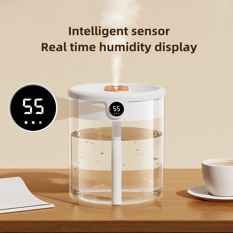 Xiaomi Mijia 2L Double Nozzle Air Humidifier with LCD Humidity Display Large Capacity Aroma Essential Oil Diffuser for Bedroom