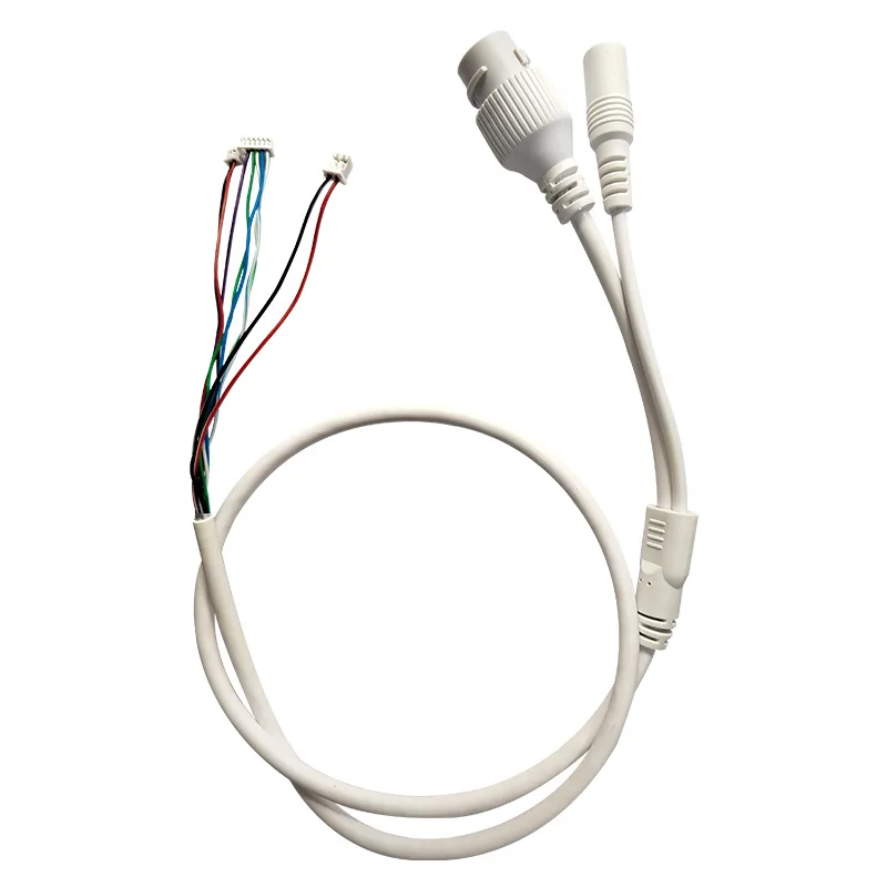 CCTV POE IP-Netzwerk Kamera PCB-Modul Video-Stromkabel mit 65 cm langen RJ45-Buchsen mit Terminlas, wasserdichtem Kabel