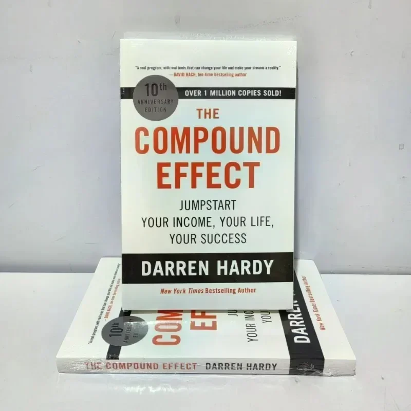 Het samengesteldeffect door Darren Hardy Vermenigvuldig uw succes Een eenvoudige stap tegelijk Inspirerende romans Engels boek