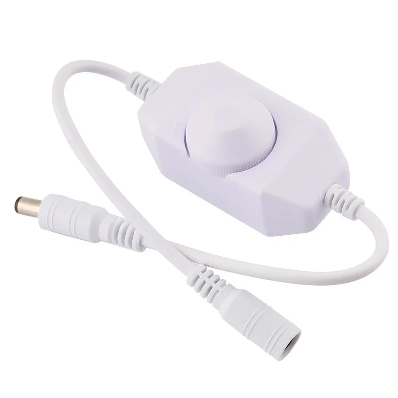 Dimmer LED Regolatore luminosità Regolatore Dimmer LED monocolore Luce di striscia DC 12V 24V Dimmer LED Nero Bianco